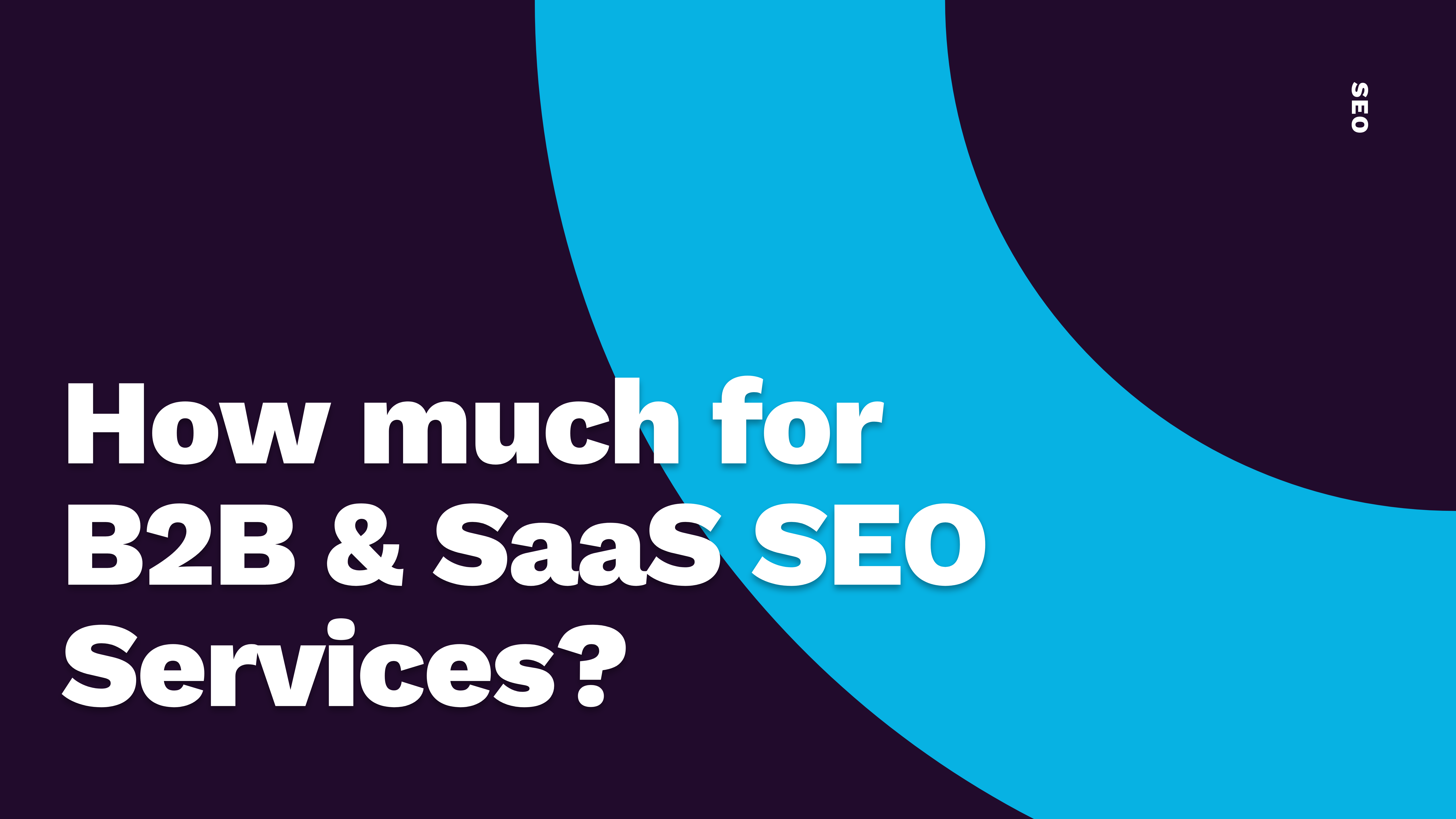 How Much for B2B & SaaS SEO Services?