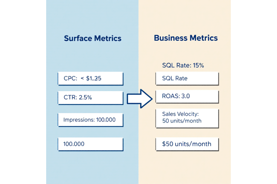6. Metrics That Matter Comparing SaaS ppc metrics