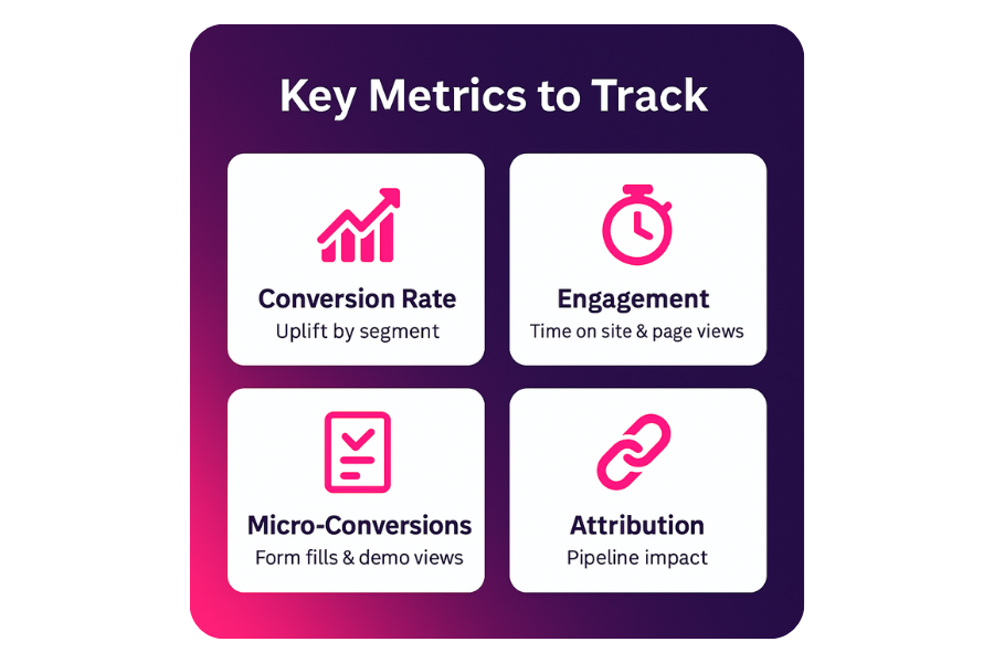 Testing & Optimisation Visual